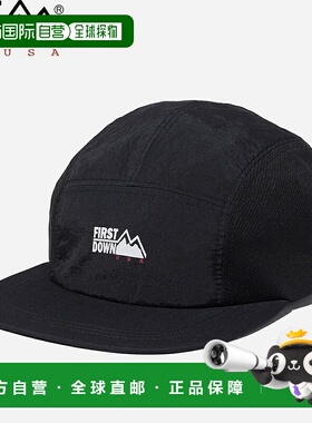 日本直邮FIRST DOWN SIDE 网眼帽黑色F851013-06男女通用