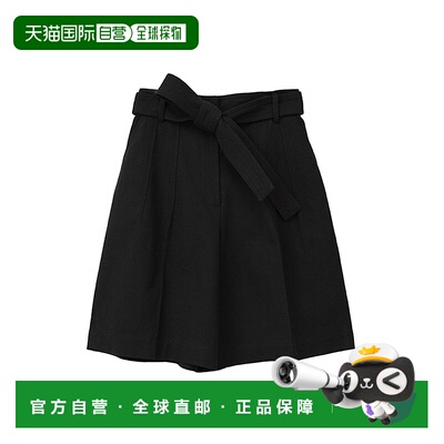 1h可退 日本直邮CLANE 女士缝线腰带半裤 161107252休闲裤