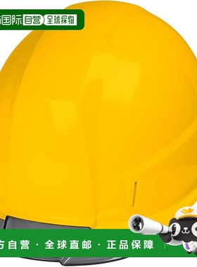 【日本直邮】GENTOS GRIT AIR+ 头盔 带模压内饰 无通风口 黄色 G