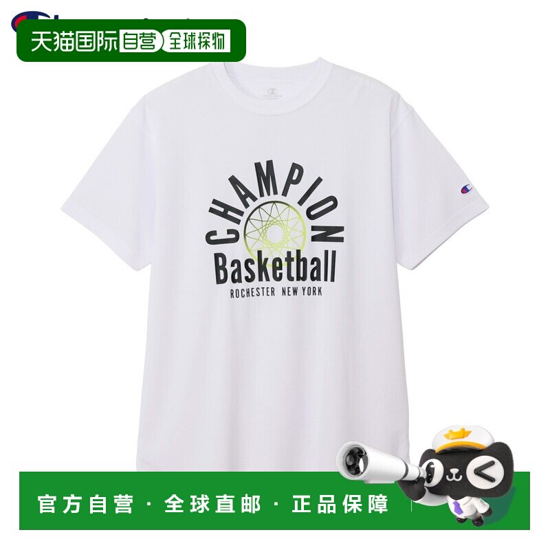 日本直邮Champion C3-CB326 短袖T恤 男女款 篮球运动服 速干透气图片