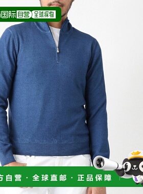 日本直邮Gran Sasso 男士半拉链针织衫55126 22792 900 VINTAGE