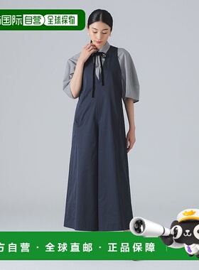 1h可退 日本直邮EFFE BEAMS 女装 无袖 连体裤 宽松V领设计 64170