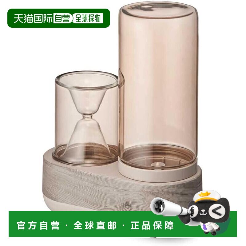 日本直邮Doshisha 蒸汽加湿器 1.6L 4.86平方用 自然木色