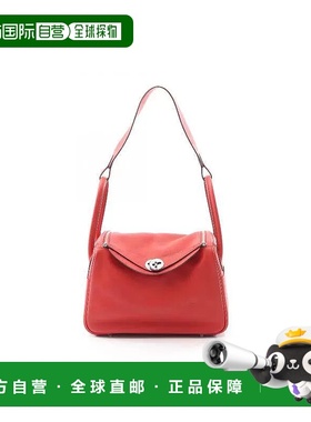 1h可退 日本直邮中古Hermes爱马仕女包A级95新Lindy 26琳迪牛皮单