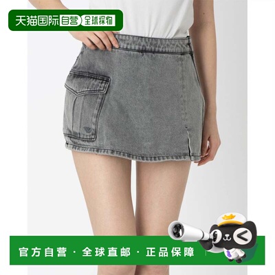 日本直邮LIVED IN DENIM 半身裙 黑色短裤短裙裙裤a字裙