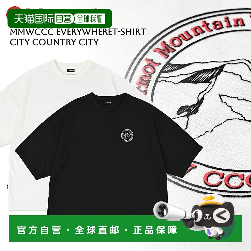 日本直邮Marmot MMWCCC Everywhere T恤 CITY COUNTRY CITY mtss2
