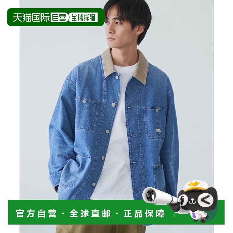 1h可退 日本直邮coen SMITH'S（スミス）牛仔工装外套灯芯绒