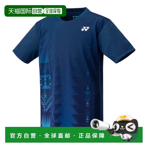 日本直邮YONEX 网球服 10609J 深蓝色速干运动服