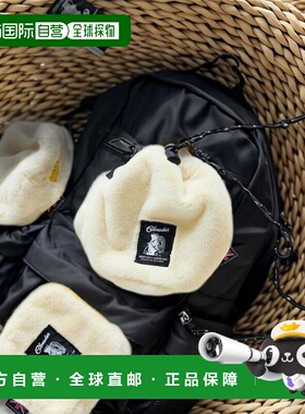 1h可退 日本直邮cobmaster 男女同款 微纤维仿毛绒抽绳迷你斜挎包