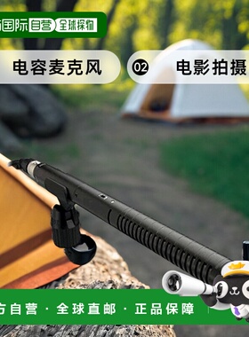 【日本直邮】RODE 电容麦克风 NTG2 黑色 夹子 麦克风袋 电影 视