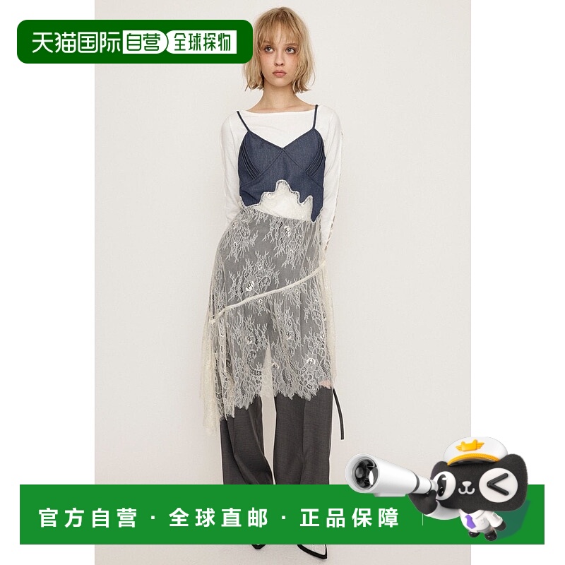 日本直邮SLY LACE DOCKED SLIP蕾丝吊带