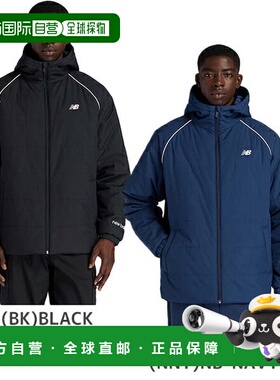 日本直邮New Balance 男士加衬垫拉链短外套 AMJ53172 短外套