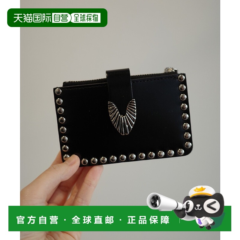 1h可退 日本直邮TOGA TOO 女士 皮革风格 钱包 金属钉装饰 410010