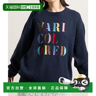 日本直邮官方授权 彩色刺绣标志针织衫 FREAK STORE 内搭 1h可退