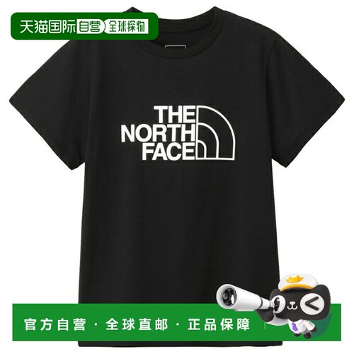 日本直邮The North Face 女士半袖T恤 SS ES Big Logo Tee [NTW32