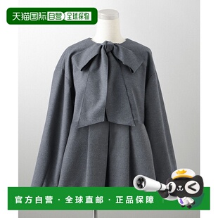 上衣 女士2way蝴蝶结腰带长袖 hit8410181 日本直邮HUIT 1h可退