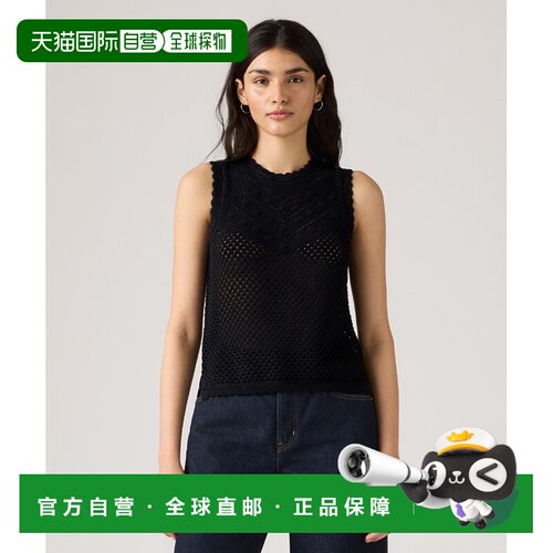 日本直邮Levi's 女装 ADRIENNE 针织背心 高领设【付后1h可退】