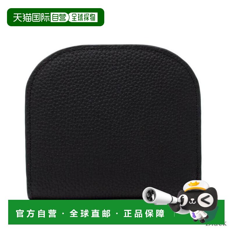 日本直邮VitaFelice 真皮圆形超薄迷你钱包 德普拉尔 Depral小包