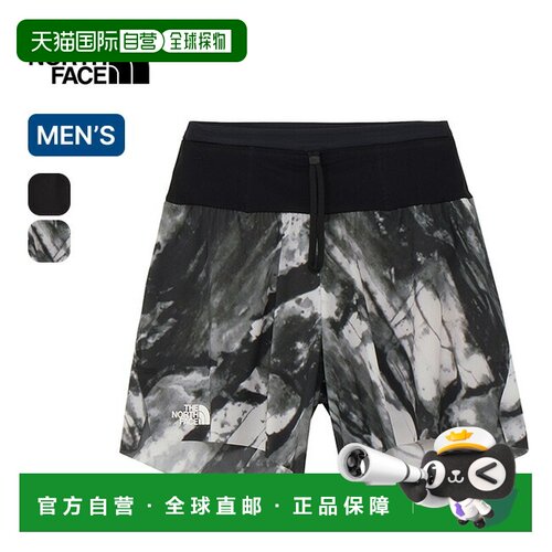 日本直邮The North Face 男式跑步短裤 速干透气高弹运动 NB72571