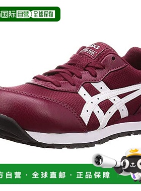 【日本直邮】ASICS 安全靴 CP201  耐滑鞋底 男士 24.0 cm 3E红色