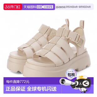 日本直邮UGG 1152698 鳄鱼纹凉鞋 [UG1763BW015046]厚底