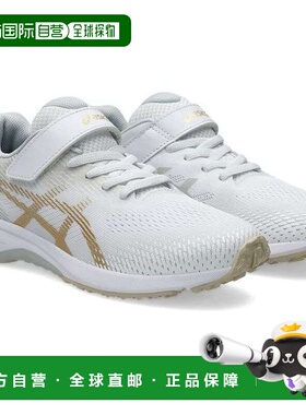 日本直邮ASICS 1154A195 LAZERBEAM（激光束）白色/香槟金儿童运