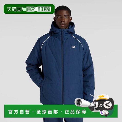 日本直邮New Balance 保暖夹克 短款 连帽 防水 通勤外套 NNY