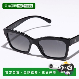 日本直邮CHANEL 太阳镜 5417 女士方形全框渐变镜片标志 CC 标志