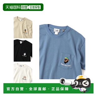 盎司 Love Master 恤休闲短 刺绣口袋 7.4 Self 日本直邮Gym