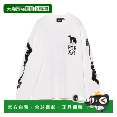 1h可退 日本直邮By Parra 男士宽松长袖印花T恤 狗训练艺术设计 7