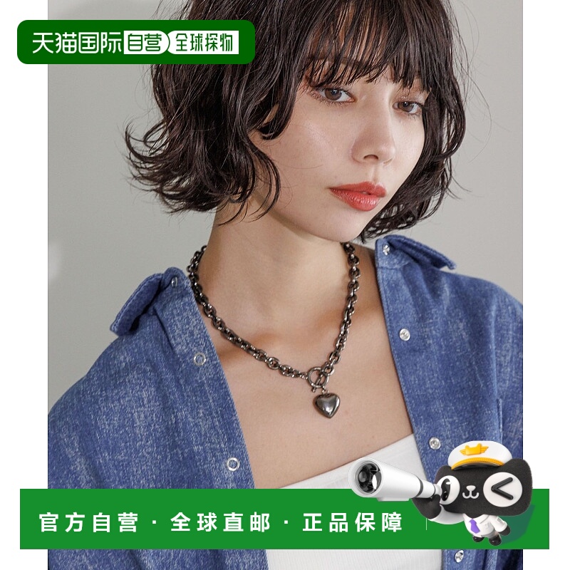 1h可退 日本直邮PAGEBOY 女士心形吊坠项链 570913新款