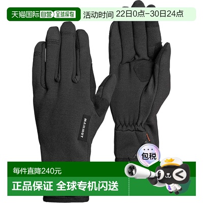 【日本直邮】猛犸象Fleece Pro Glove抓绒手套 1190-00340 黑色