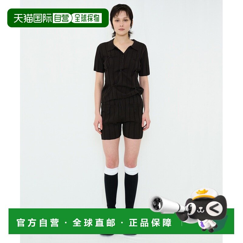1h可退 日本直邮VIAVANDA 女士针织高腰短裤 VD252PT0503
