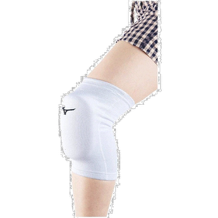 【日本直邮】Mizuno美津浓 排球护膝 V2MY800301M 白色 M