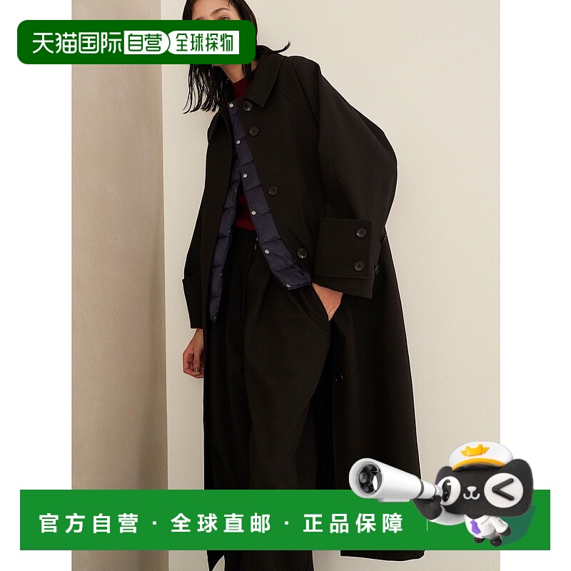 1h可退 日本直邮TAION×ELENDEEK 女装 可拆卸内胆 茧型长款大衣