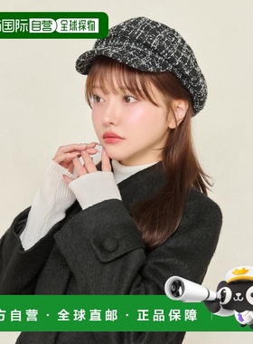 日本直邮apres jour×ARIAZ 女装 复古格纹质感贝雷帽 半正式设计
