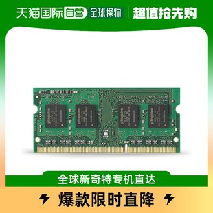 KVR16LS 自营｜金士顿笔记本内存DDR3L8GB ECC Non DIMM