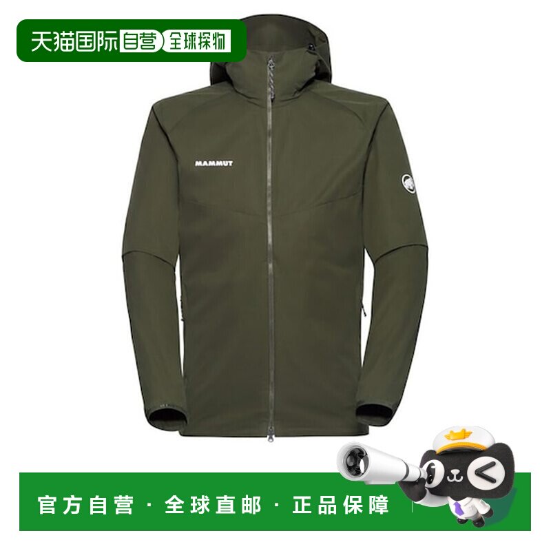日本直邮Mammut GRANITE SO 连帽夹克 [399770403]猛犸象 - 实物图