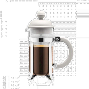 【日本直邮】波顿CAFFETTIERA法压壶咖啡机350ml米白色1913-913