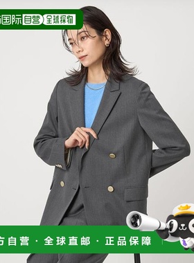 1h可退 日本直邮green label relaxing Greed 双排扣夹克 --双面