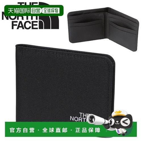 日本直邮The North Face 钱包 双折卡位 THE NORTH FACE 梭子卡钱