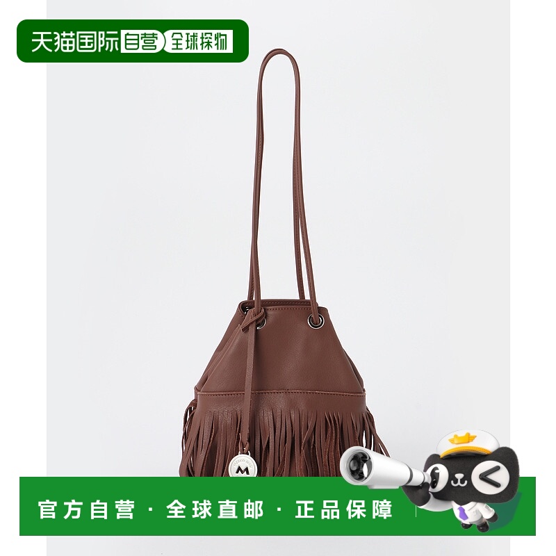 1h可退 日本直邮MARCO MASI 女装 流苏皮革风格单肩包 2509246300