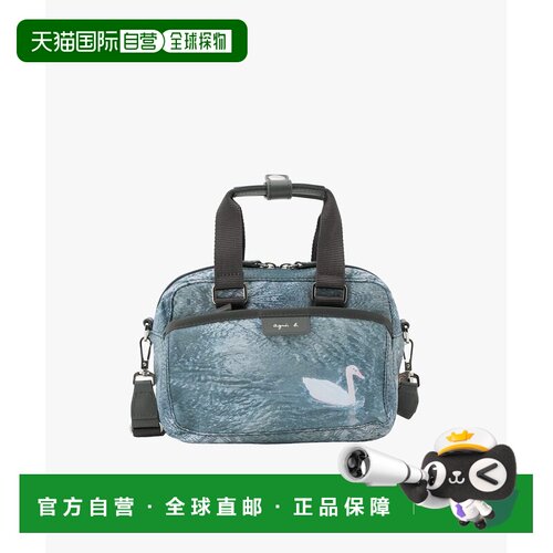日本直邮agnes b. 尼龙照片印花两用迷你单肩包My bag RAT01R 02