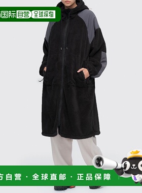 1h可退 日本直邮WILD THINGS 男女同款 立体剪裁连帽长外套 12540