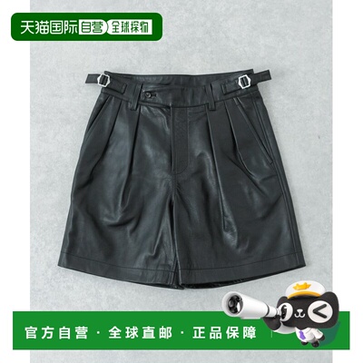 日本直邮URBAN RESEARCH 新款基础款水牛小牛皮廓尔喀短裤