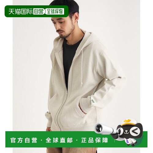 日本直邮CAMP7 男装 纯棉针织连帽拉链外套双拉链【付后1h可退】