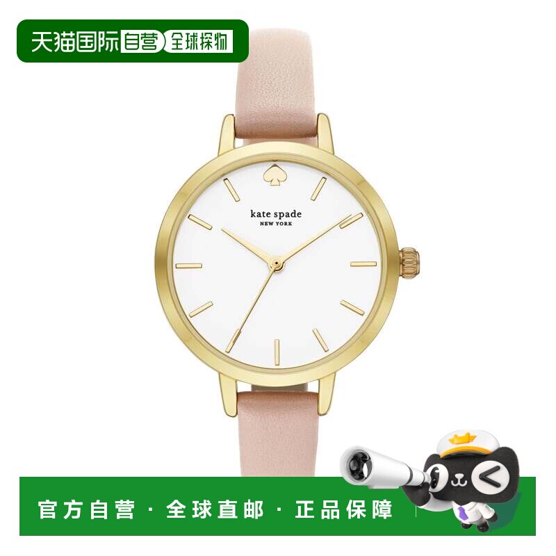 日本直邮kate spade new york Kate Spade 女士皮革石英手表
