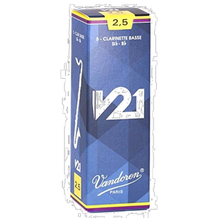 【日本直邮】VANDOREN低音单簧管哨片V21 硬度:2-1/2 5个装