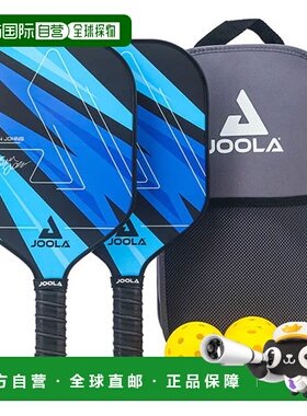 日本直邮JOOLA Ben Johns 蓝色闪电匹克球拍套装 (PAPSE002)