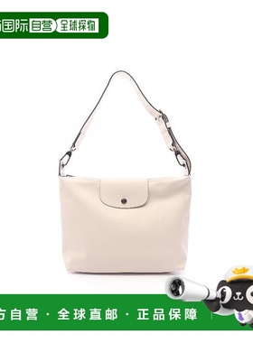 日本直邮中古Longchamp珑骧女包S级99新Shoulder bag肩包牛皮单肩